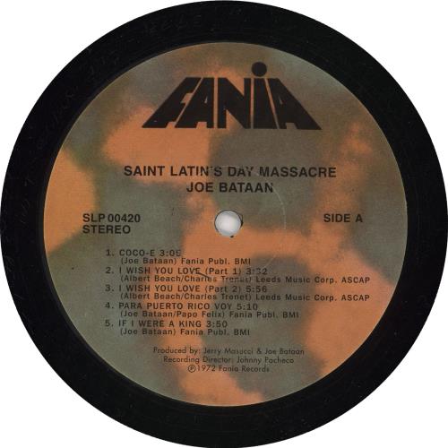 LP+7inch】JOE BATAAN /KING OF LATIN SOUL